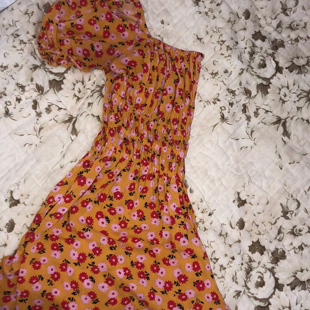 urban outfitters floral romper